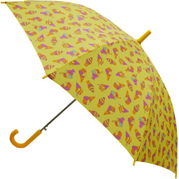 Детский зонт "Мороженое" желтый