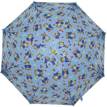 Детский зонт "Мишки" голубой